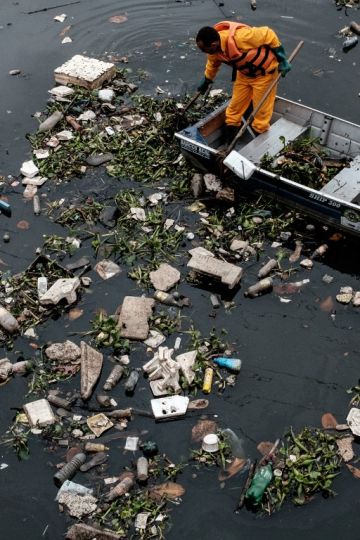 insalubre playas de Rio de Janeiro-juegos olimpicos Bahía Guanabara-