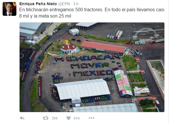 peña nieto meme tractores