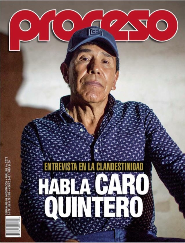 portada revista Proceso Caro Quintero