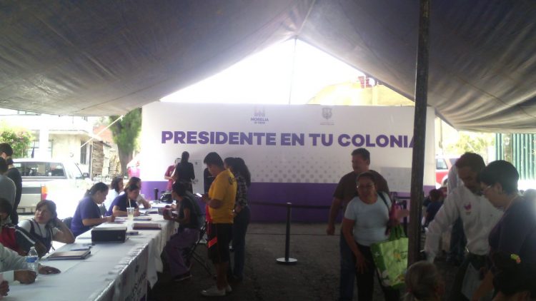 presidente en tu colonia morelia 1