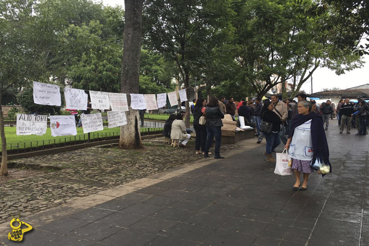 protesta-CNTE-Patzcuaro