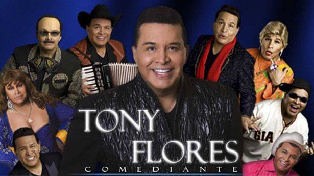 Comediante Tony Flores-