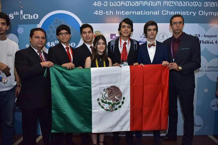 La delegación mexicana fue integrada por el michoacano Miguel Bribiesca Argomedo, el mexiquense Víctor Hernández Lima, el sonorense Jesús Aguirre Escalante y el sinaloense Carlos Quezada Espinoza.