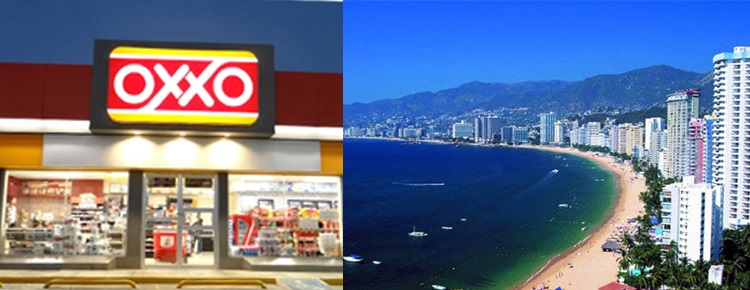 oxxo y acapulco