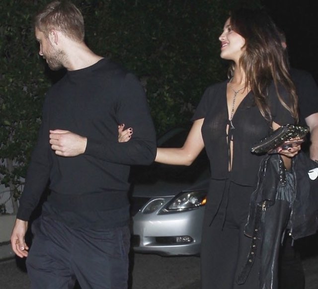 calvin harris eiza gonzalez