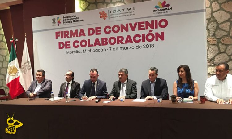 Firma de convenio