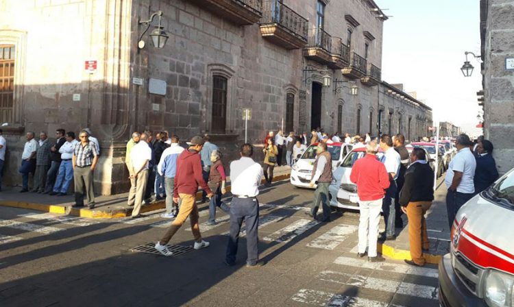 manifestación transformación gasolina gas Morelia