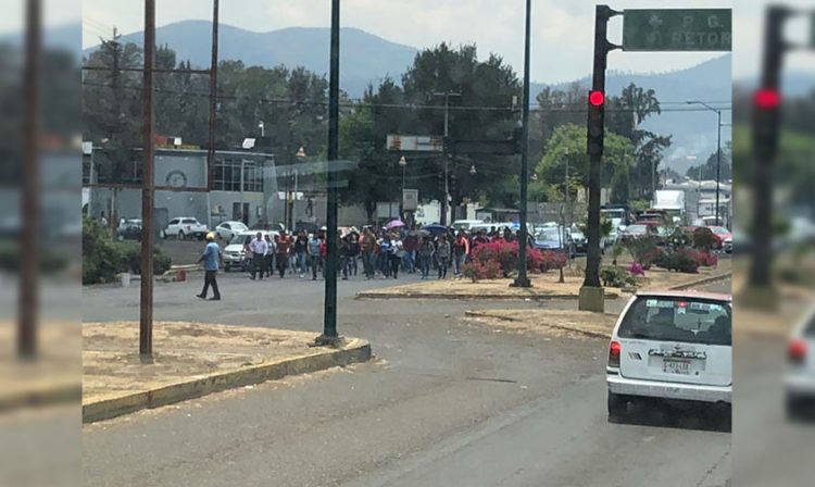 normalistas-Morelia bloqueo