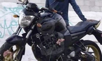 moto robo Uruapan Michoacán a