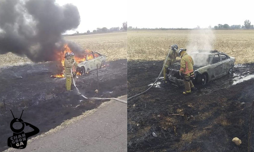 patrulla incendio Zinapécuaro