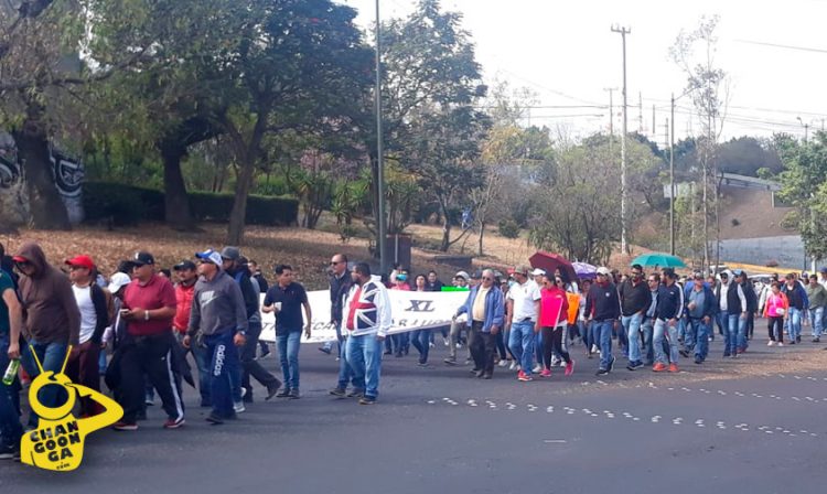 Morelia Profes De La Cnte Arrancan Marcha Por Libramiento Changoonga