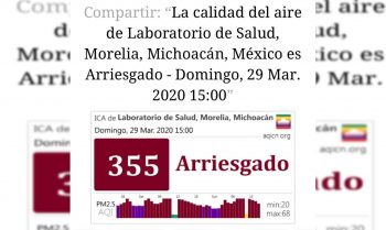 Calidad aire Morelia