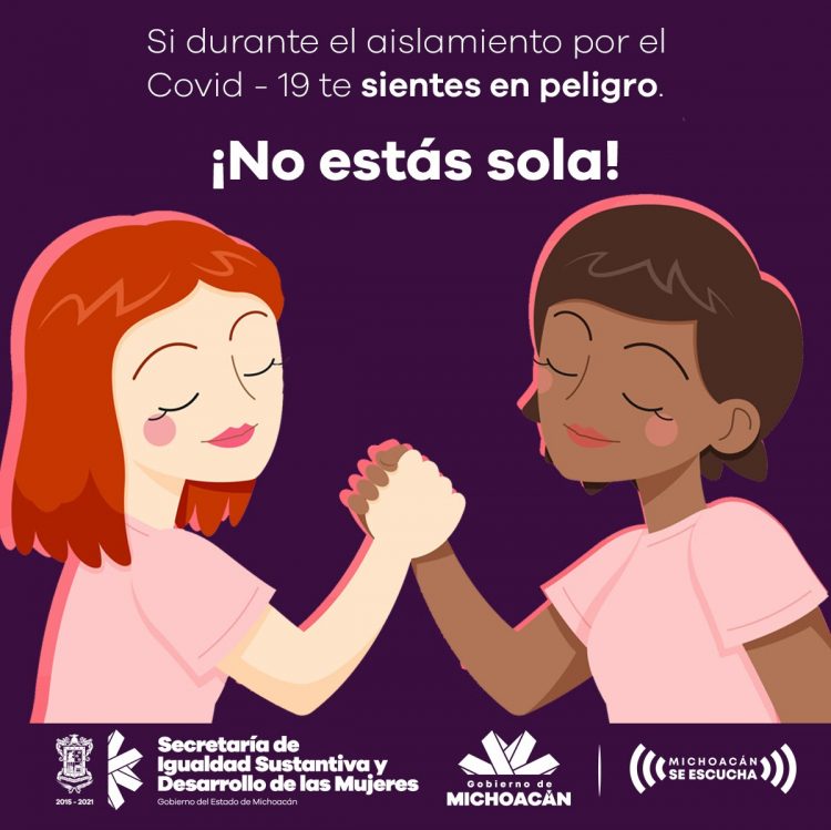 Habilitan Línea De Apoyo Para Mujeres Durante Periodo De Prevención