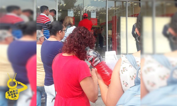 #Morelia Bancos Arman ‘Equipos’ De Clientes Pa’ Ingresar De A Poquitos, Por COVID-19