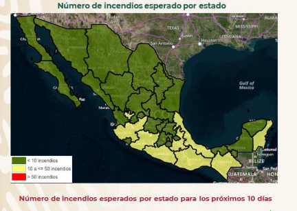 #ALV Conafor Alerta A Michoacán: Aumentarán Incendios Forestales Estos Días