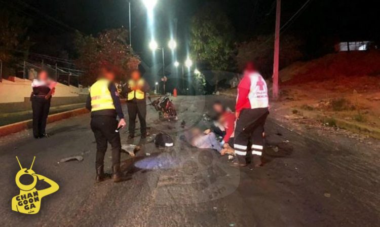 #Morelia Joven Motociclista Se Accidenta Al Sur De La Ciudad, Tuvo Varias Contusiones