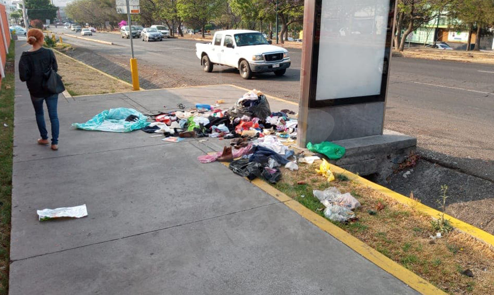 Morelia Bolsas De Basura Fueron Abandonadas En La Calle