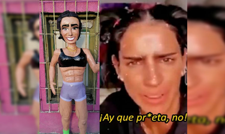 Lanzan Piñata De Bárbara De Regil Versión Fitness