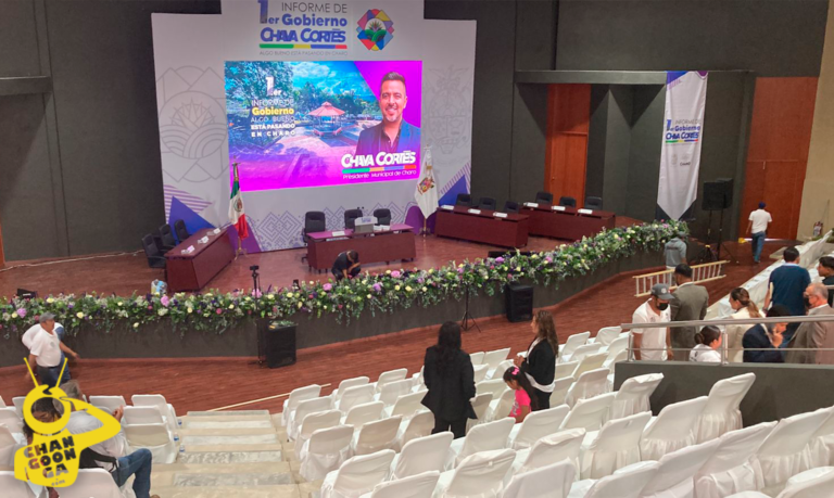 Chava Cort S Inaugura Auditorio Municipal Luis N Ez P Rez En Charo