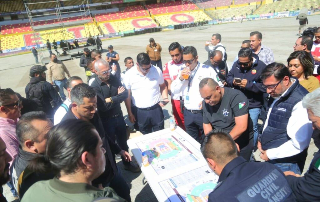 Morelia Supervisan Operativo De Seguridad Para Concierto De Julión