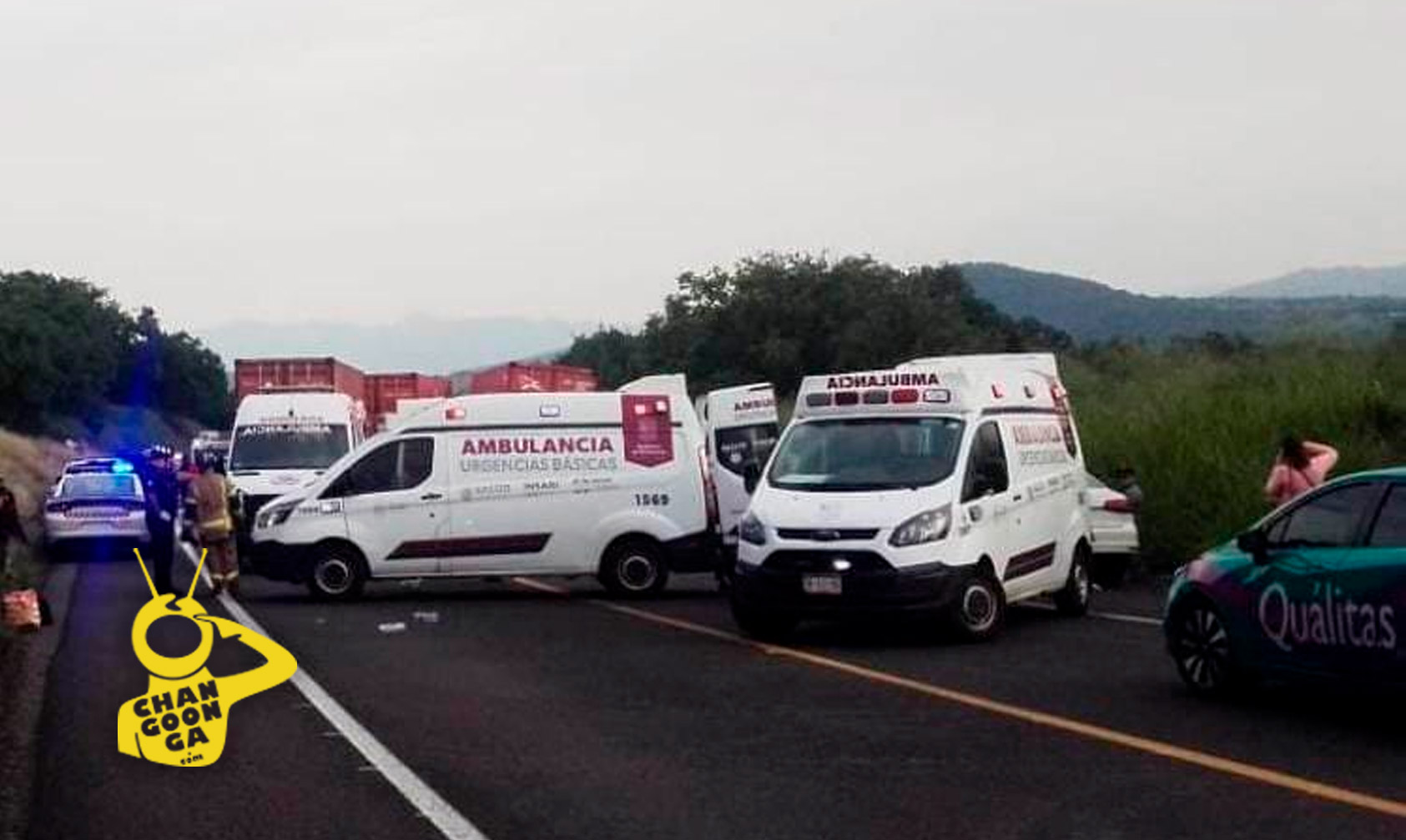 Se Accidenta Camión De Carga En La Pátzcuaro Cuitzeo Hay Un Muerto