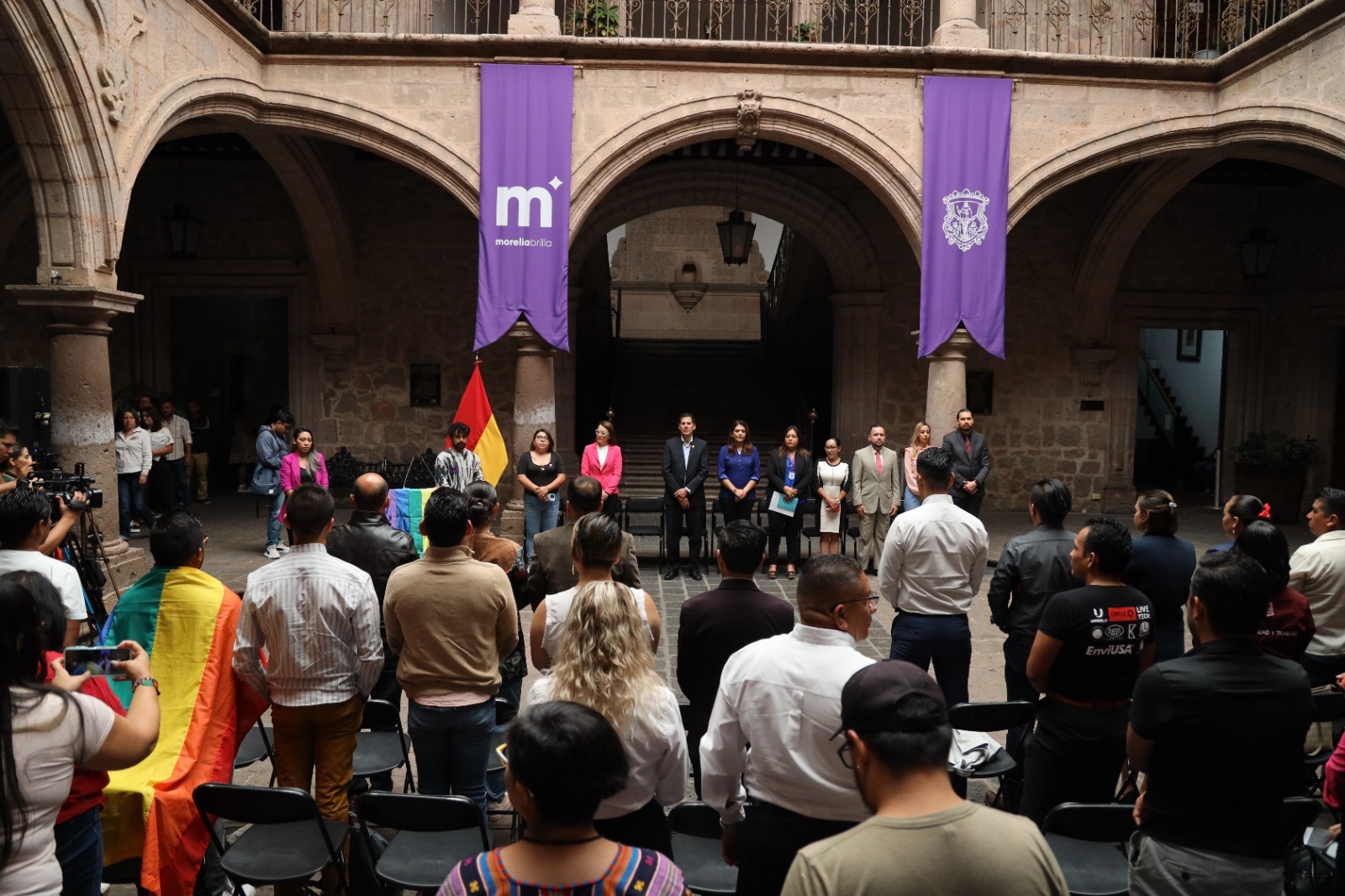 Ayto Morelia Conmemora D A Municipal De Respuesta Contra La Lgbt Fobia