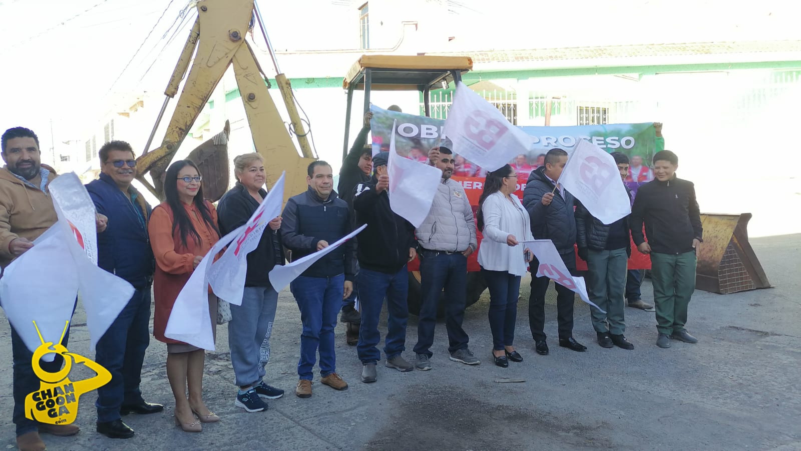 Tar Mbaro Da Banderazo De Arranque De Rehabilitaci N En Calle De