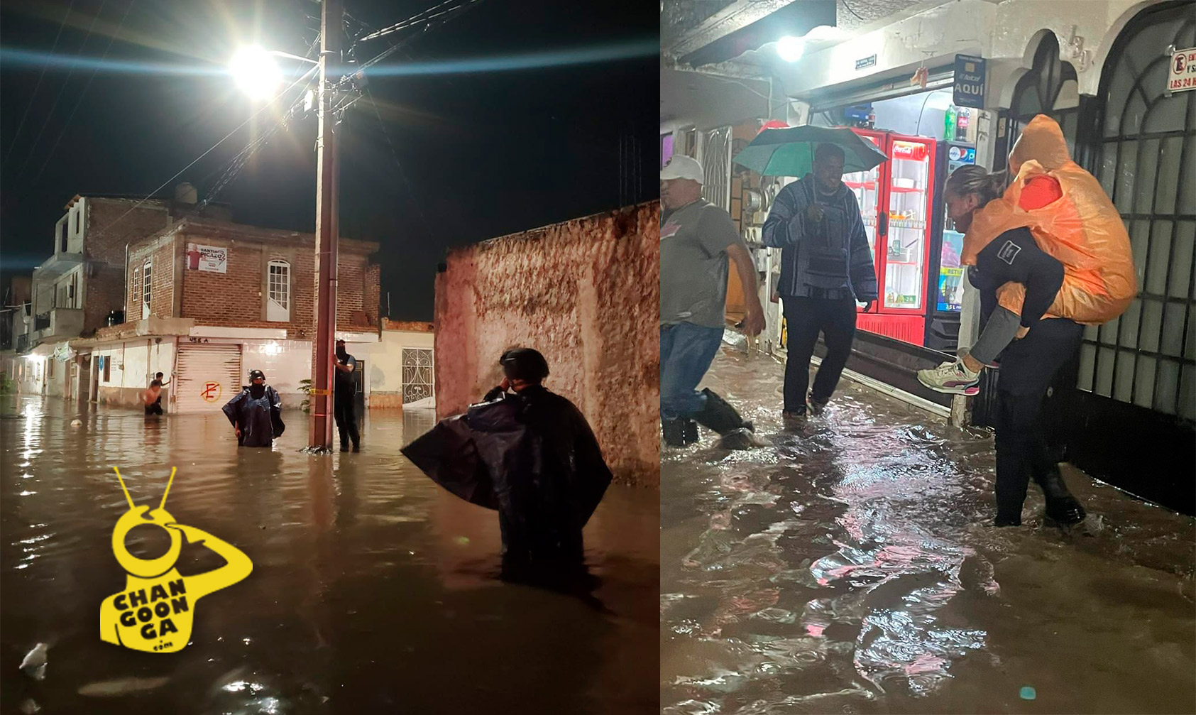 Michoac N Saldo Blanco En Sahuayo Tras Inundaci N Por Intensas Lluvias