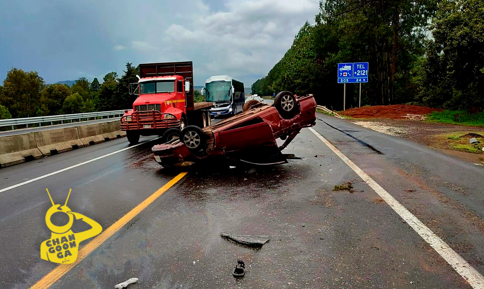 S Bado Chocado En La Siglo Xxi Dos Accidentes En Menos De Kil Metros