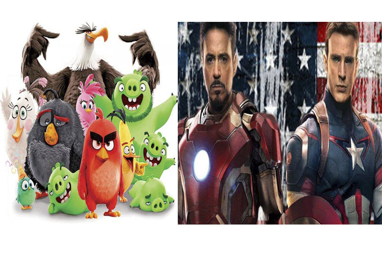 Angry-Birds-vs-Civil-War-Iron-Man-Capitan-America