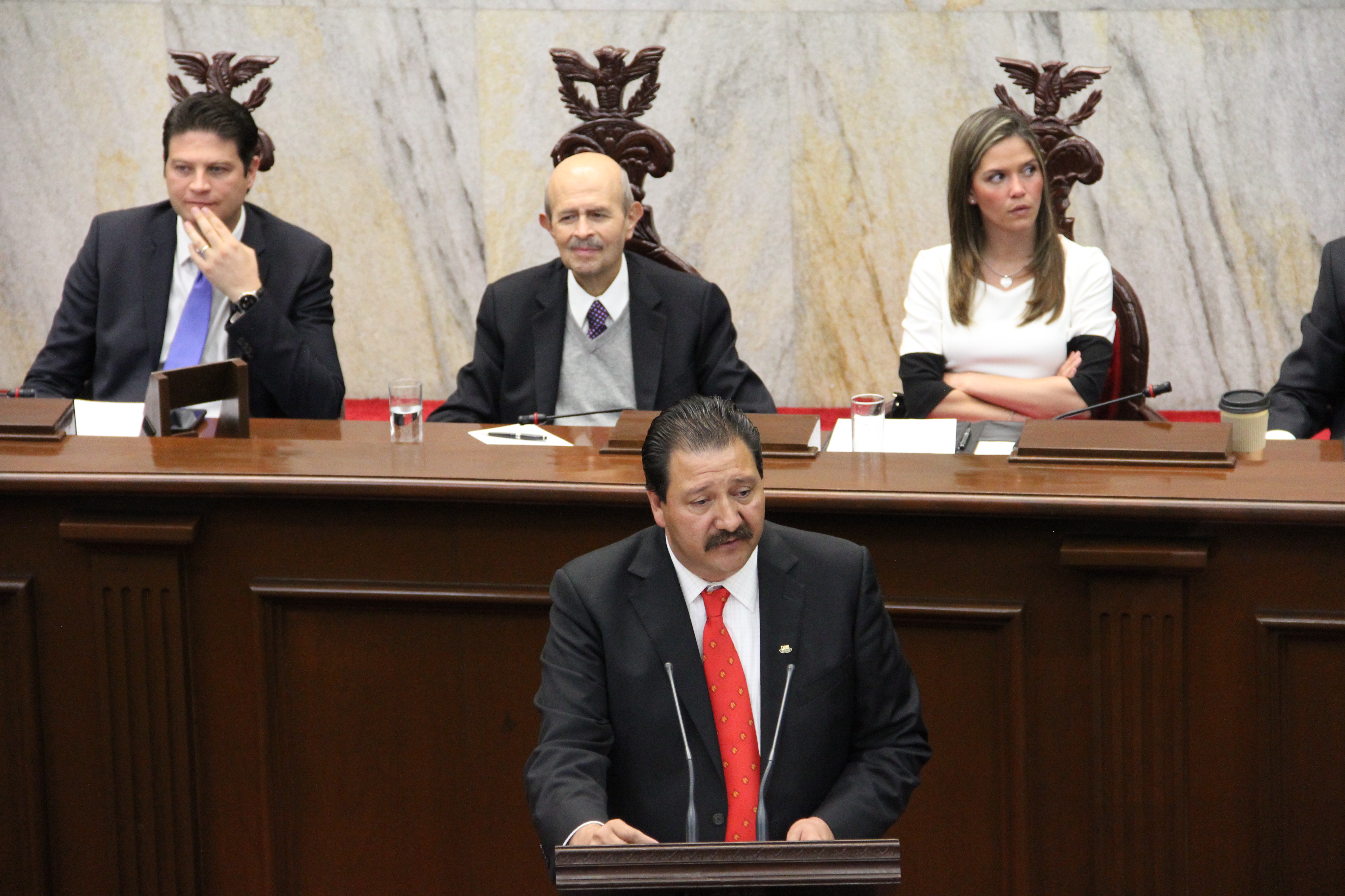 Declaran diputados apertura del Tercer Año Legislativo de la LXXII Legislatura en Michoacán