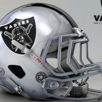 Cascos de la NFL version Star Wars-Oakland Raiders