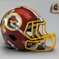 Cascos de la NFL version Star Wars-Washington Redskins