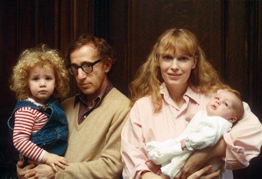 woody allen familia