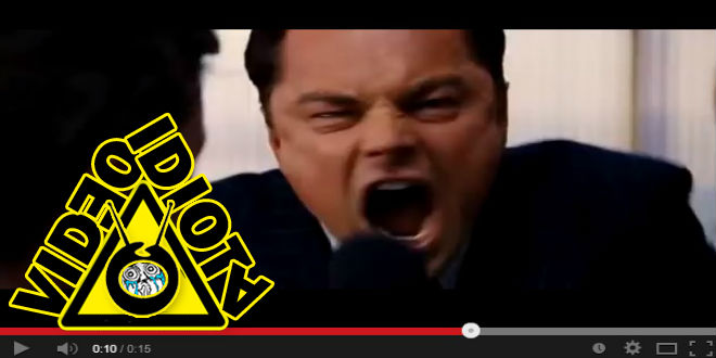 video idiota leonardo dicaprio metalero