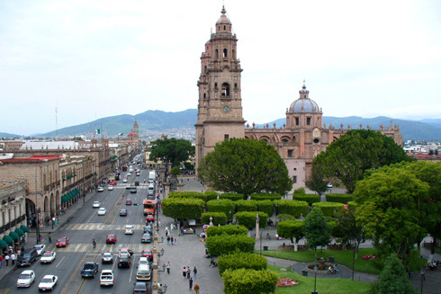 panorámica ciudad de Morelia