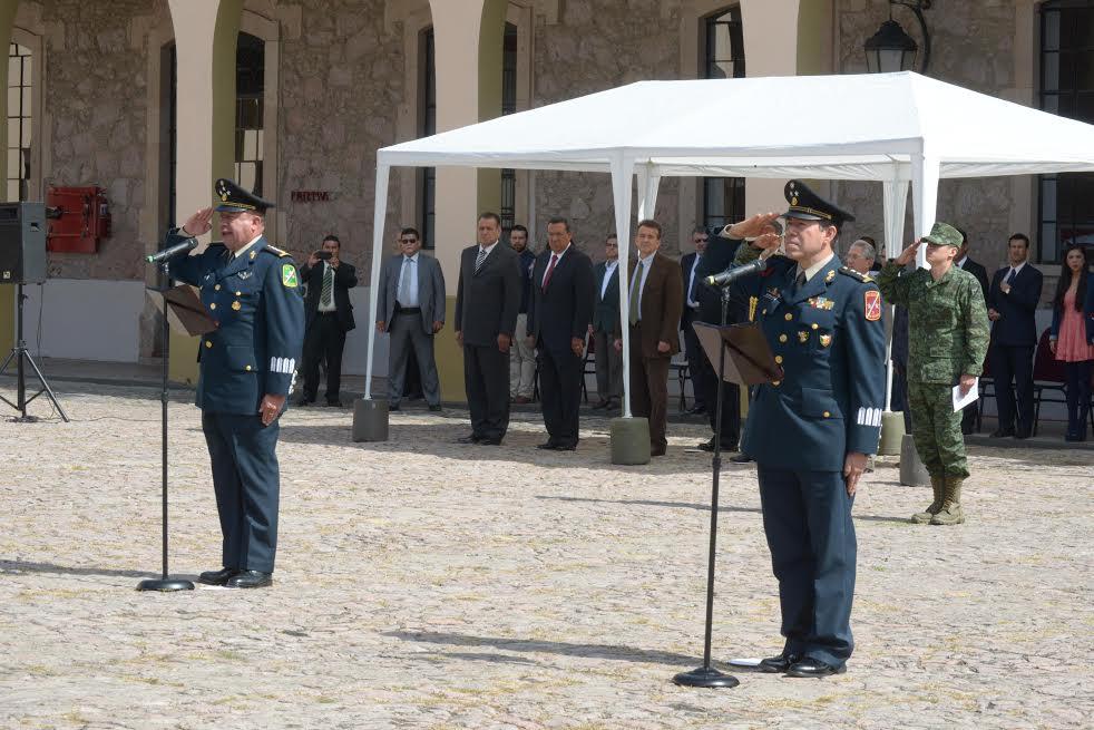 toma de protesta del comandante de la XXI Zona Militar de Morelia José Francisco Florentino Morales Cázares