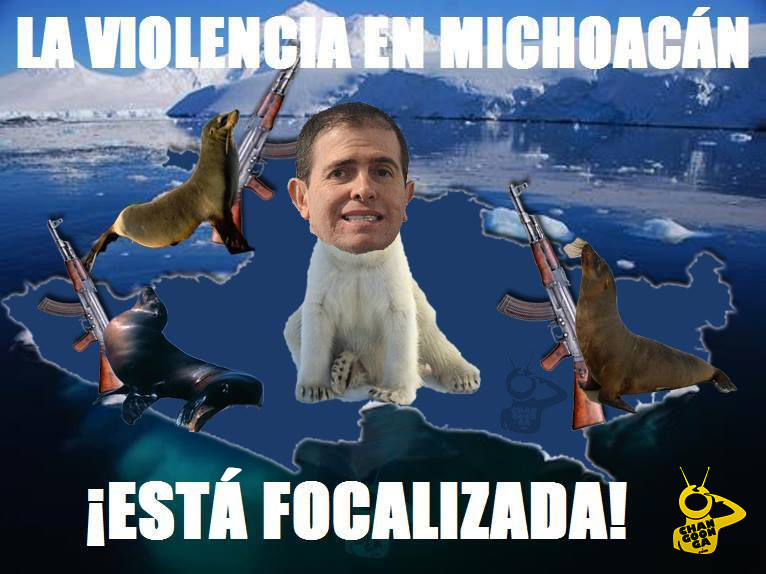 violencia en Michoacán está focalizada Comisionado Alfredo Castillo meme 6 enero 2015