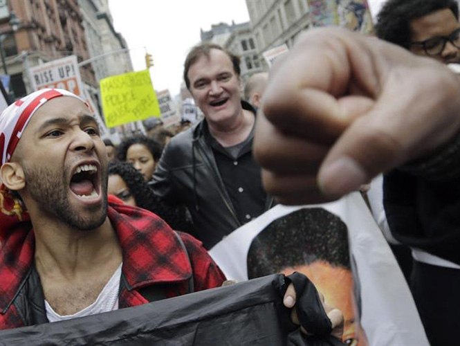 Quentin Tarantino marcha NY