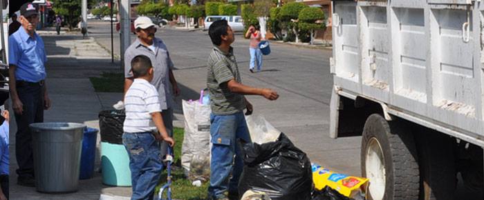 camion recolector de basura uruapan