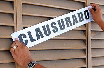 clausurado