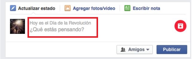 facebook revolución