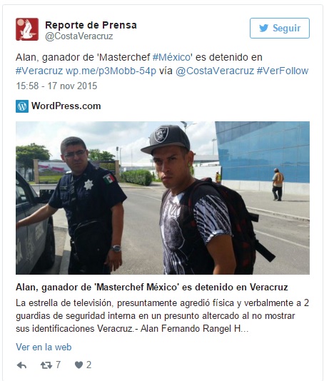 ganador master chef detenido