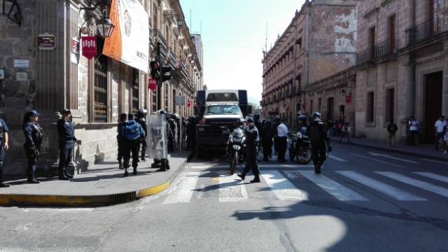 hoy vs manifestantes 5