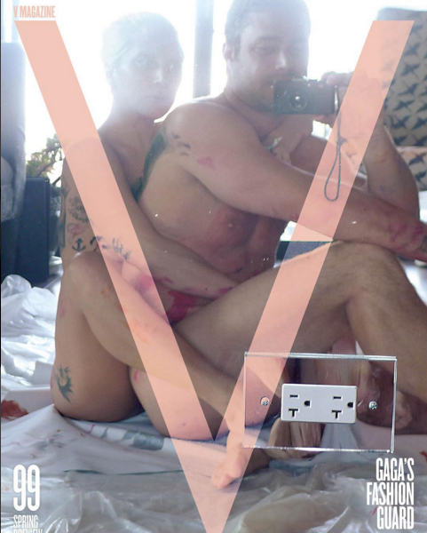 Lady Gaga y Taylor Kinney V Magazine