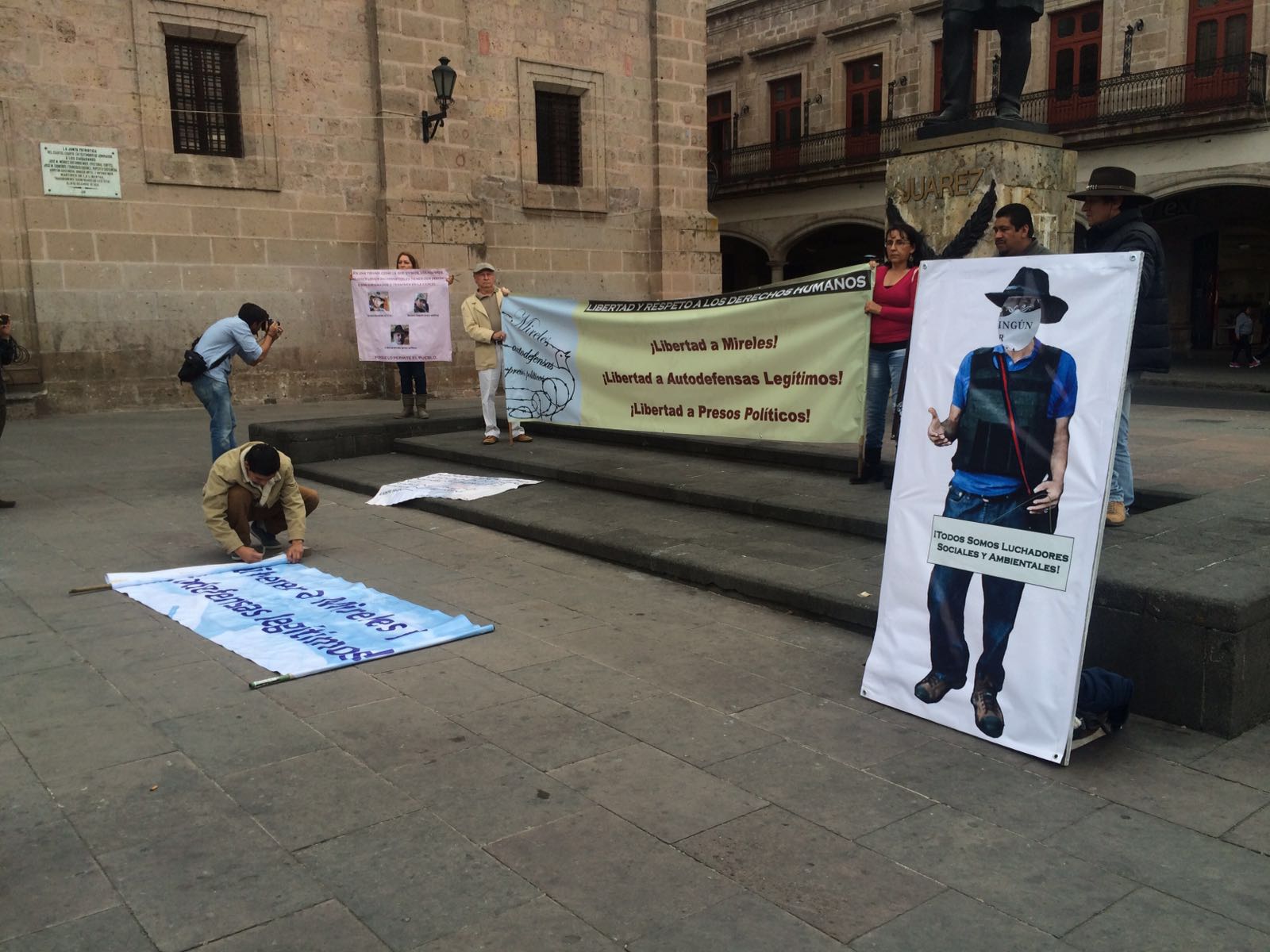 Manifestacion Morelia Mireles