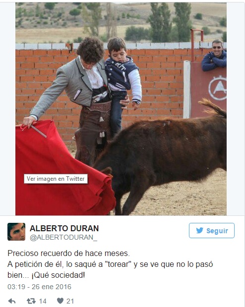 torero bebé 2