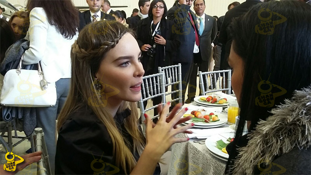 Belinda-visita-Papa-Francisco-Morelia-aeropuerto-con-Liliana-Buenrostro-Sectur