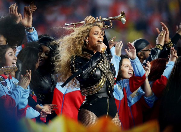 beyoncé en el superbowl