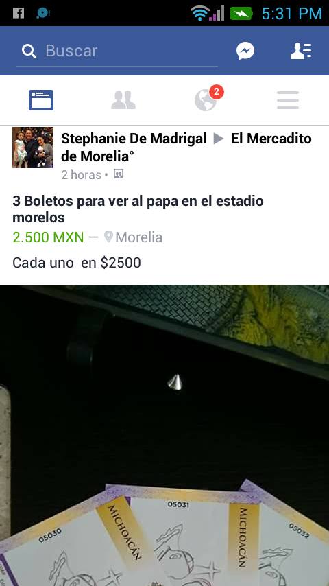 boletos papa en morelia venta fb.jp